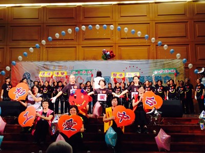 臺中市志願服務歌決賽,由臺中市大墩合唱團奪得冠軍