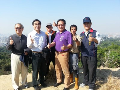 大坑風景區9-1步道今開放使用 黃副市長親臨剪綵啟用