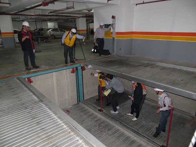 都發局擴大抽查檢驗建築物昇降及機械停車設備 維護市民使用安全