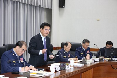 林市長參與市警局務會報 落實「行動的市府」
