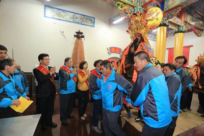太平北天宮今日入火安座剪綵大典 林市長祈求國泰民安