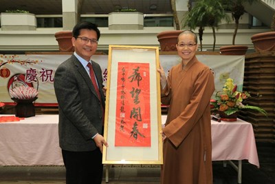 「一碗精心熬煮的臘八粥」 惠中寺期待市府團隊互相融合,市政越來越好