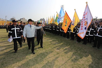 春安將至 提升治安能量     林市長: 提高里守望相助隊年齡至未滿70歲