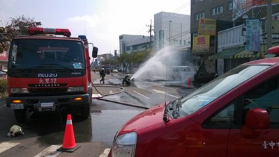 大里西屯兩起瓦斯管挖斷意外 消防局立即通報處理中,暫無安全顧慮