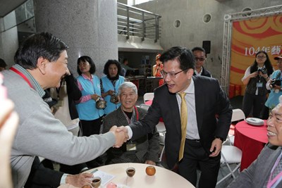 藝文界新春團拜暨茶會參加人數創新高 林市長盼打造新臺中文化城