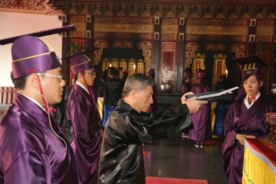 孔廟首辦春祭典禮習儀 張副市長擔任正獻官