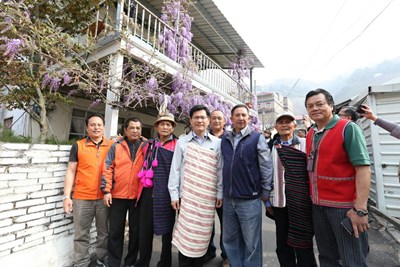 再訪梨山 林市長訪松茂部落遷村居民 納入「和平專案」持續關心