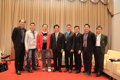 中華職棒會長吳志揚拜會林市長 催生第五支職棒球隊在臺中