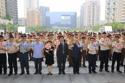 替代役法紀教育在職訓練及公益服務 林市長勉鍛鍊小我、成就大我