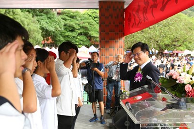 明台高中66周年校慶 林市長大讚明台學生好有福氣