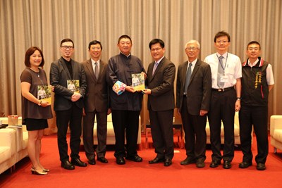 促進台中與香港之間交流 香港台灣商貿合作委員會主席拜會林市長