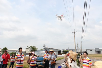 露燃防制雙管齊下 台中市空拍管制啟航與益菌肥示範推廣