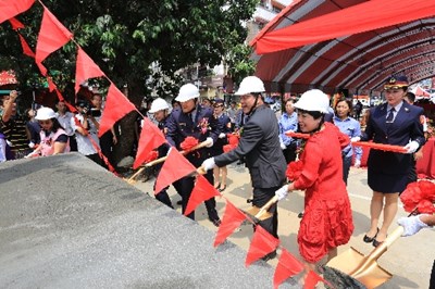 大雅分局新建工程動土 林市長盼提供員警良好工作環境 提升潭雅神治安