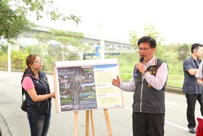 整治筏子溪河岸景觀廊道 林市長盼打造台中「迎賓河」