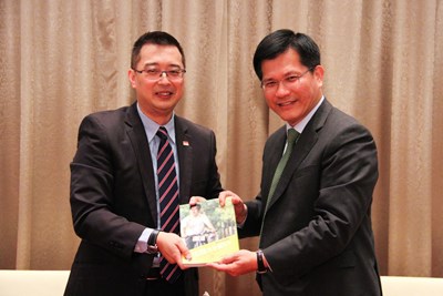 星國駐台代表拜會 林市長盼加深雙方產業交流
