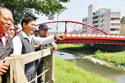 視察霧峰乾溪自行車道 林市長:規劃二期車道串連周邊觀光景點