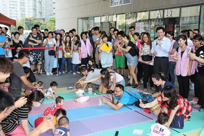 市府育兒支持主題園遊會 林市長:持續為市民打造良好育兒環境