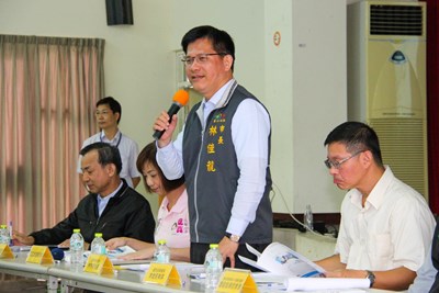 立院教育文化委員會考察中台灣影視基地竹子坑2期用地 立委及文化部均表支持 林市長盼軍方同意