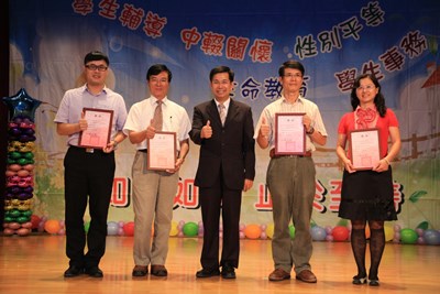 台中市友善校園績優表揚 潘副市長盼台中校校友善 校園處處溫馨