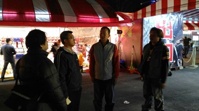 防止台中恐龍展變違規夜市 市府加強稽查 暫未發現違規擴大情事