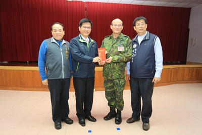 感謝國軍保家衛國 林市長慰問駐地部隊
