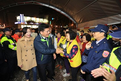 春安工作視察慰問 市長林佳龍:軍警民合作一家親