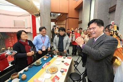 中市藝文界新春團拜暨茶會 林市長盼打造台中特色生活首都