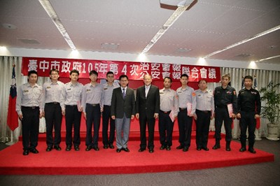 中市各類犯罪案件數遞減 林市長:數字會說話