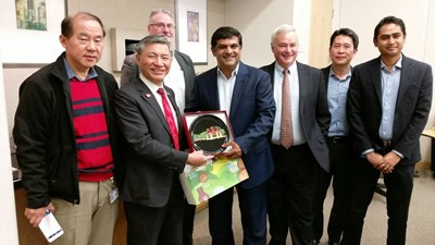 中市赴矽谷招商 國際科技大廠思科對水湳園區表達高度投資意願