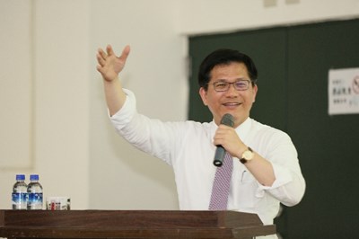 林市長興大演講 分享施政經驗與國際觀
