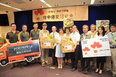 「待用行膳箱」傳愛台中 支持農友也讓弱勢戶吃好一點