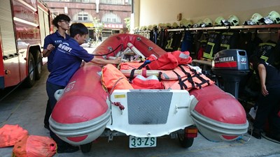 尼伯特颱風中市災害應變中心二級開設