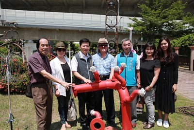 回收物化身藝術品 環保藝術節展出花鳥造型創意秀