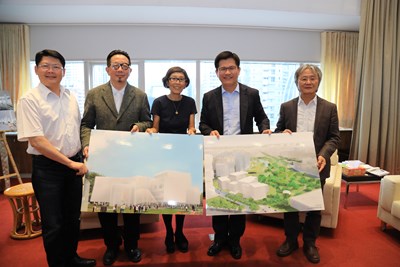 「台中綠美圖」建築師妹島和世來訪 林市長:綠美圖將成台中新地標