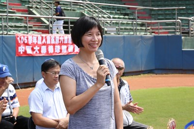 人言盃大專棒球聯賽開幕 林副市長期勉選手樂在運動中