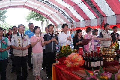 中平國中老舊校舍重建動土 林市長:讓孩子有更優質的學習環境