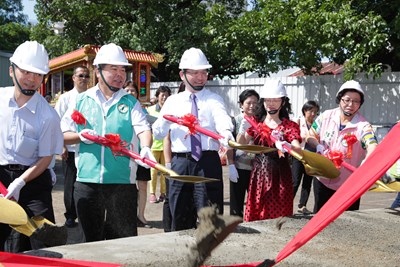 東區成功國小老舊校舍拆除重建 林市長:續推8年50億老舊校舍改建計劃