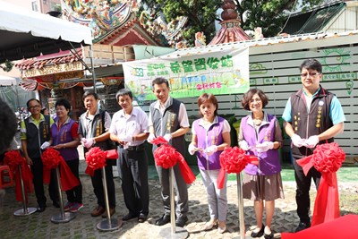 中市西區土庫里希望資收站開站 里民回收可兌換生活用品