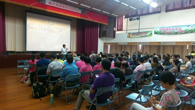 防治樹木褐根病 農業局辦理宣導講習