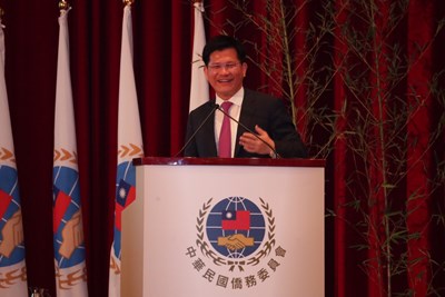 僑務委員會議專題演講 林市長: 讓台灣走向世界,讓世界走進台灣