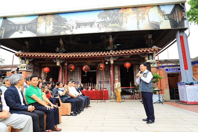 大甲文昌祠修復開工 林市長:依「修舊如舊」原則讓古蹟風華再現