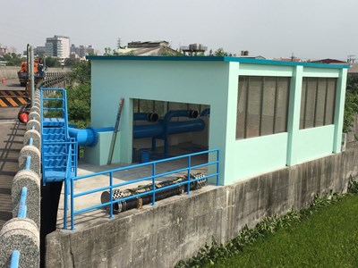 烏日光明排水抽水站完工 改善4.5公頃易淹水範圍
