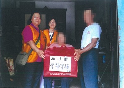 中市南區愛鄰守護隊 助民眾解決食物短缺窘境