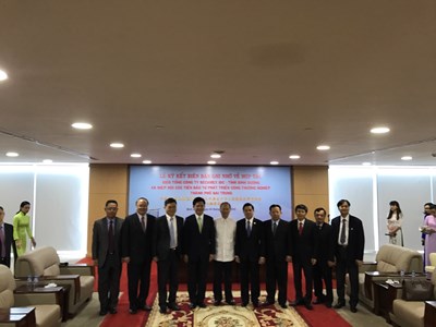 中市工策會與越南平陽省BECAMEX IDC簽合作備忘錄 追求共榮發展