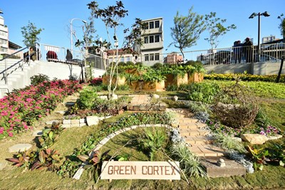 為花博暖身 中市柳川水岸花都創意花圃競賽結果出爐