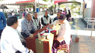 中市客委會茶席品茗 體驗客庄年味