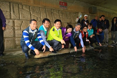 打造沙鹿南勢溪水綠交織生態河 林市長:恢復河川生命