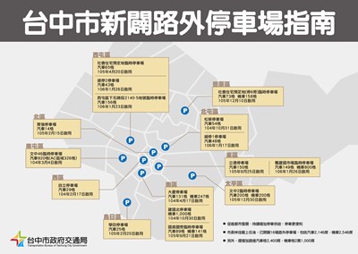 交通局2年新闢16處路外停車場 疏解停車需求並減少公有地閒置