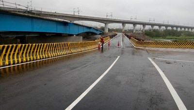 知高橋改建工程3/7起管線施工 請用路人依指示標誌改道行駛