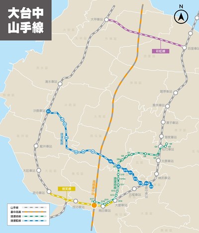 納前瞻基礎建設   政院力挺山手線、中捷路網